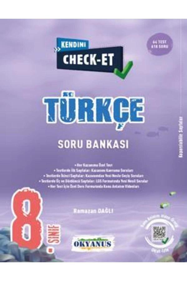 8. Sınıf Kendini Check - Et Türkçe Soru Bankası - Okyanus Yayıncılık - Image 1
