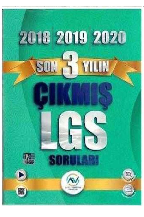 Av Akıllı Versiyon Yayınları 8. Sınıf Lgs Son 3 Yılın Çıkmış Sorular 2021 - Av Yayınları - Image 1
