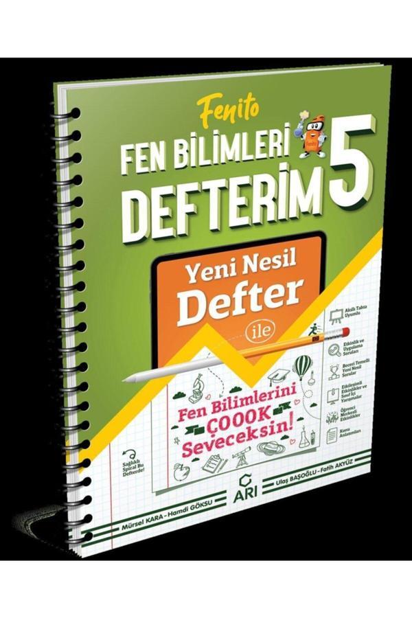 5 Sınıf Fenito Fen Bilimleri Defterim Akıllı Defter - Arı - Image 1