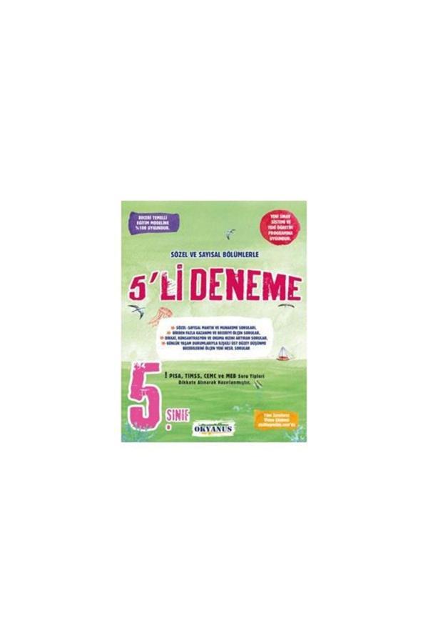 Okyanus 5. Sınıf 5'Li Deneme - Okyanus Yayıncılık - Image 1
