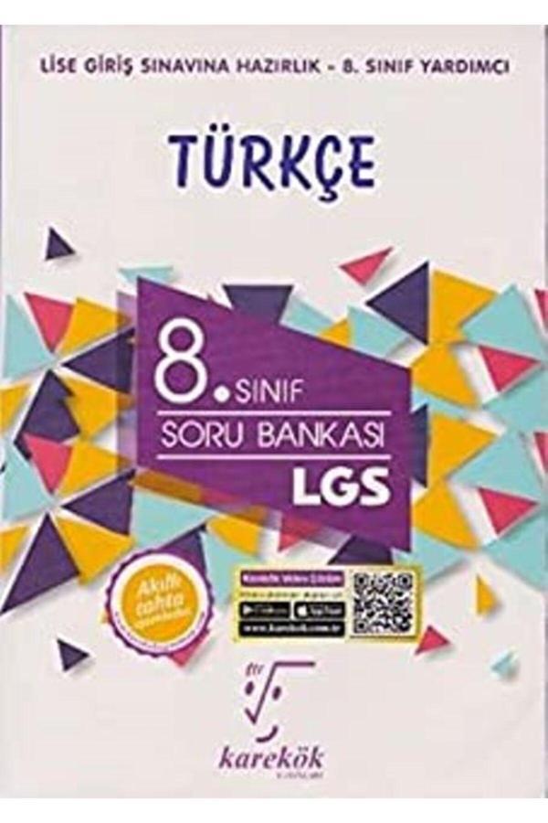 8. Sınıf Lgs Türkçe Soru Bankası - Karekök Eğitim Yayınları - Image 1