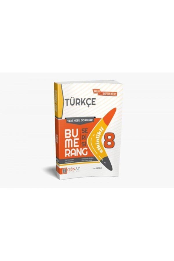 Günay - 8. Sınıf Türkçe Etkinlikli Bumerang Serisi - Paraf Yayınları - Image 1