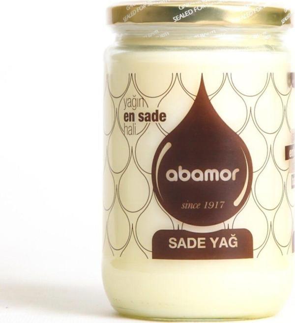 Abamor Sadeyağ 590 Gr (Coğrafi Işaretli, Koyun Sadeyağı, Ghee,Sade Yağ) - Image 1