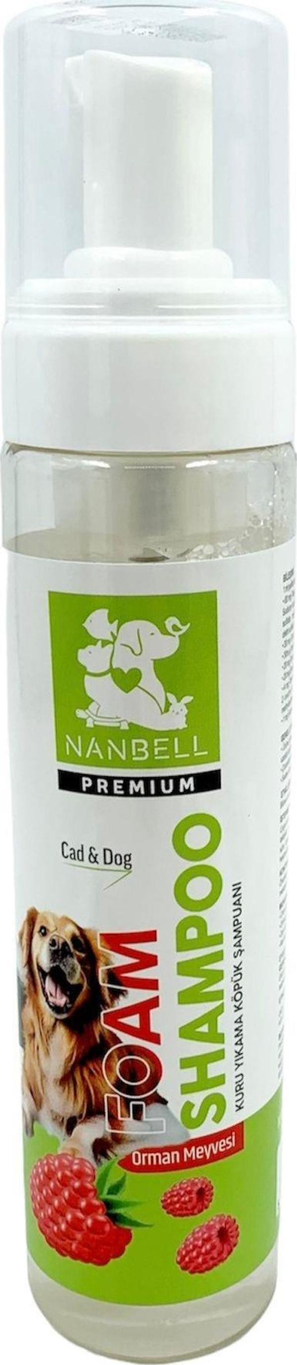 Kedi ve Köpekler İçin Orman Meyvesi Kokulu Durulanmayan Köpük Şampuan 225Ml - Image 1