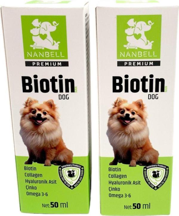 2 Kutu Köpekler İçin Biotin/Kolajen/Omega 3-6 50 ml - Image 1