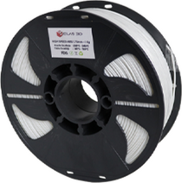 Elas Hyper ABS Filament Beyaz 1.75 MM 1Kg - Image 1