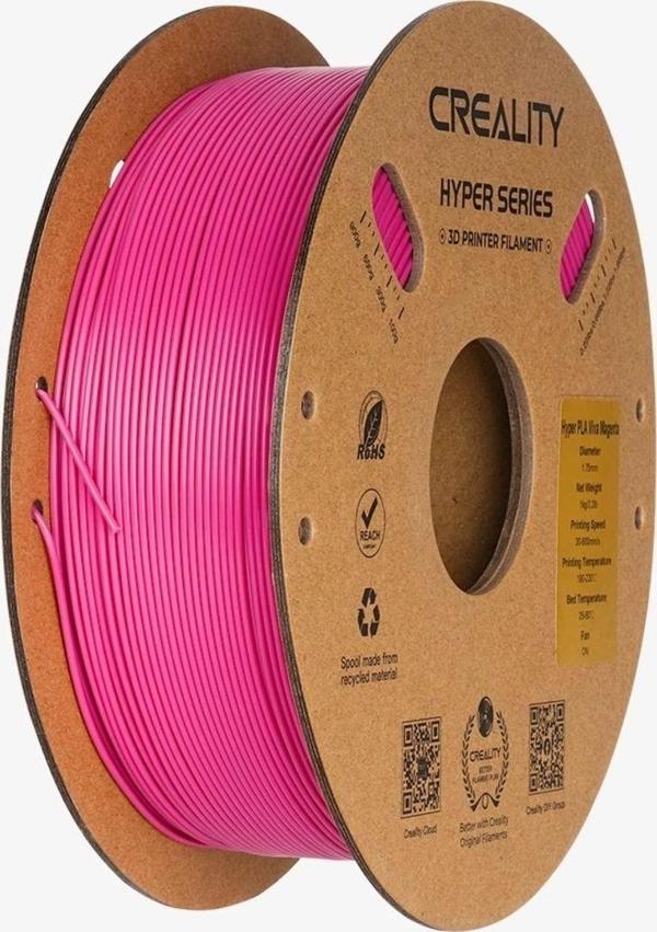 Creality Hyper PLA Filament Viva Magenta 1.75mm 1kg - Image 1