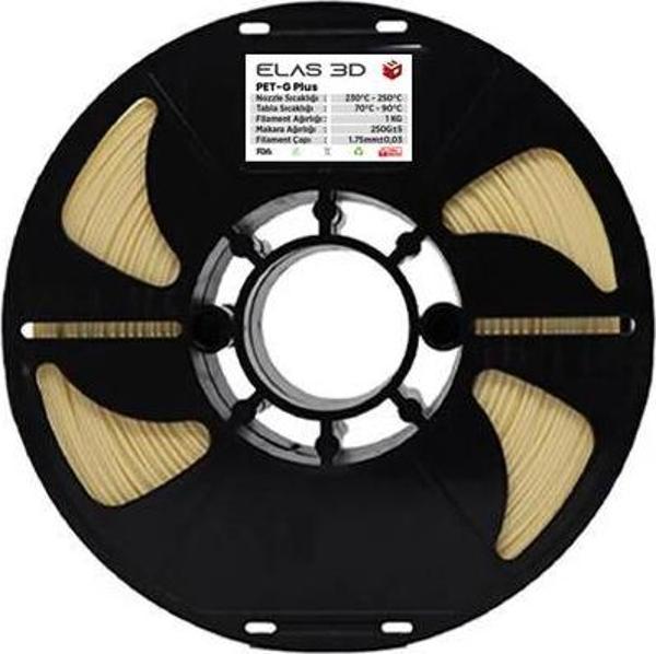 Elas PETG Plus Filament Bej 1.75mm 1Kg - Image 1