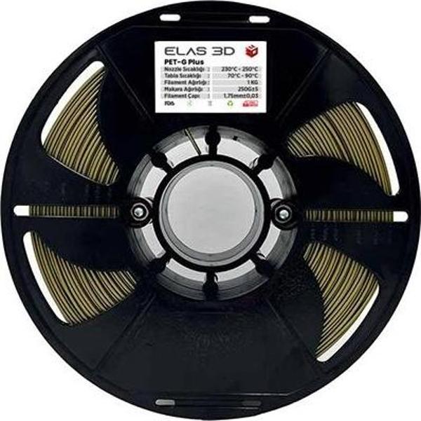 Elas PETG Plus Filament Bronz 1.75mm 1Kg - Image 1