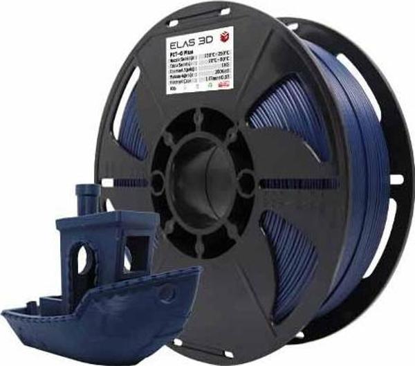 Elas PETG Plus Filament Lacivert 1.75mm 1Kg - Image 1