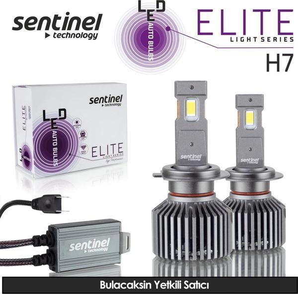 Sentinel Elite H7 Led Xenon Ampülü 65w 12v 12000 Lumen 6500 Kelvin Beyaz Işık - Image 1
