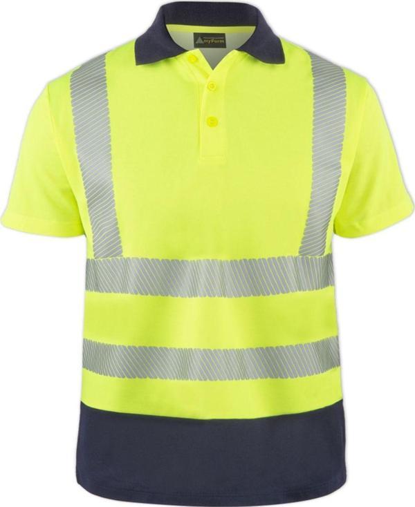Myform Olympus Contrast Safety Comfort Polo Shırt - Image 1