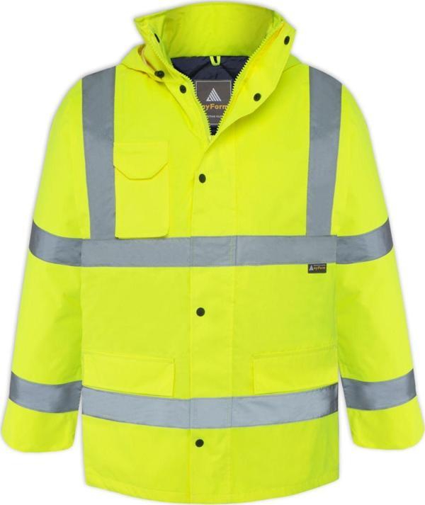 Myform Olympus Essentıal Hı-Vıs Lıned Jacket - Image 1