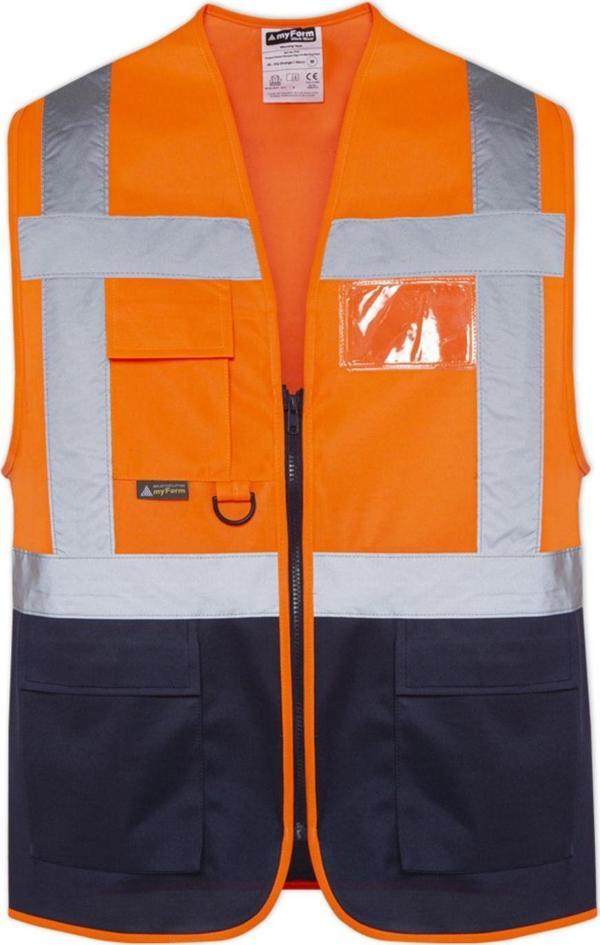 Myform Olympus Hıgh Vıs Warnıng Vest - Image 1
