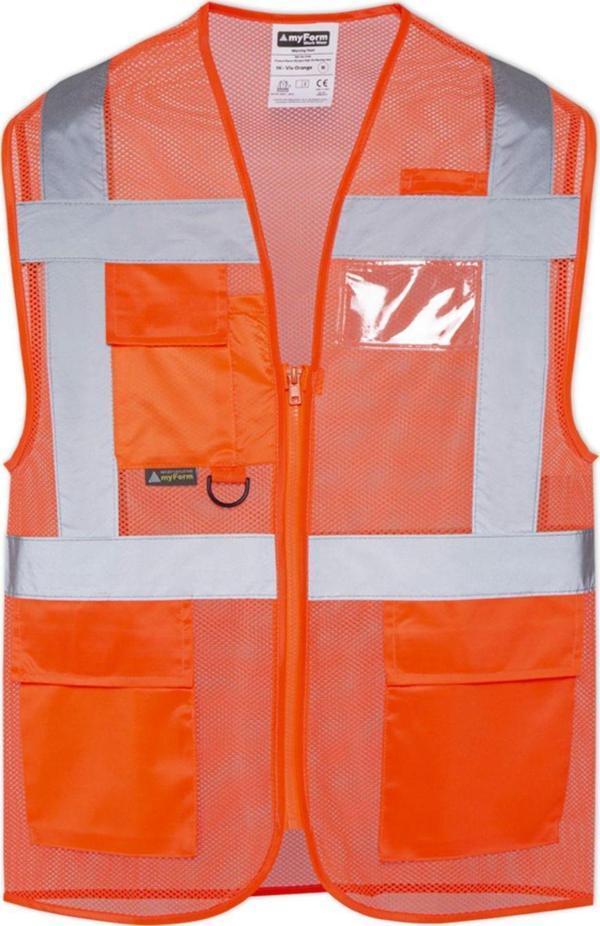 Myform Olympus Hıgh Vıs Warnıng Vest - Image 1