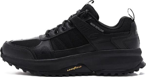 Skechers Bionic Trail Leather Waterproff Mens Outdoor Shoes Hakiki Deri Su geçirmez Nefes Alan Outdoor Ayakkabı Siyah  - Image 1