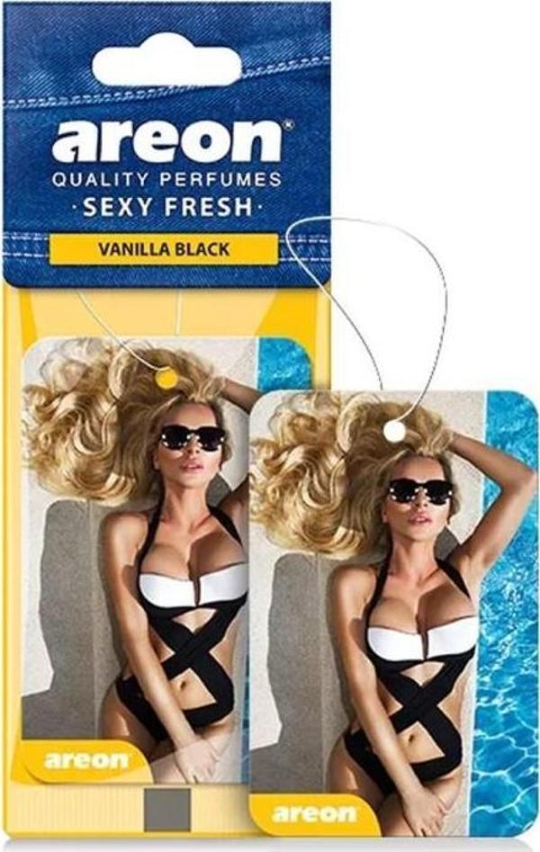 Sexy Fresh Vanilla Black Oto Araç Kokusu - Image 1