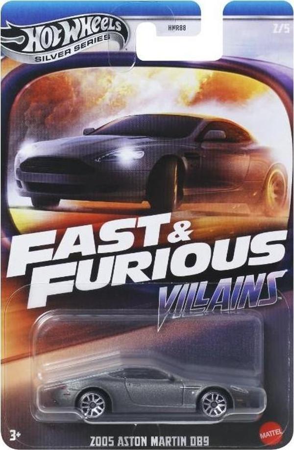 Hot Wheels Fast Furious Villains 2005 Aston Martin DB9 HNR88 JBY35 - Image 1