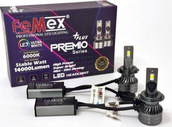 Femex Premio Plus H7 Şimşek Etkili Led Xenon 14000 Lumen - Image 1