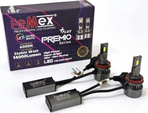 Femex Premio Plus H11 Şimşek Etkili Led Xenon 14000 Lumen - Image 1