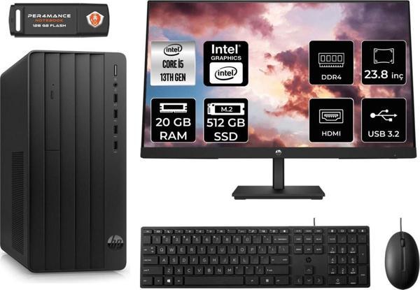 Hp Pro Tower 290 G9 İ5 13500 20Gb Ram 512Gb Ssd Fdos 8T2W9Es Masaüstü Pc & 23.8'' Monitör - Image 1