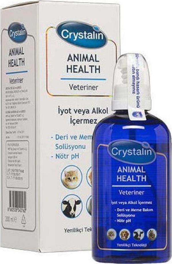 Crystalin Animal Health 200 ML ( Yara Bakım Solüsyonu ve Dezenfektan ) - Image 1