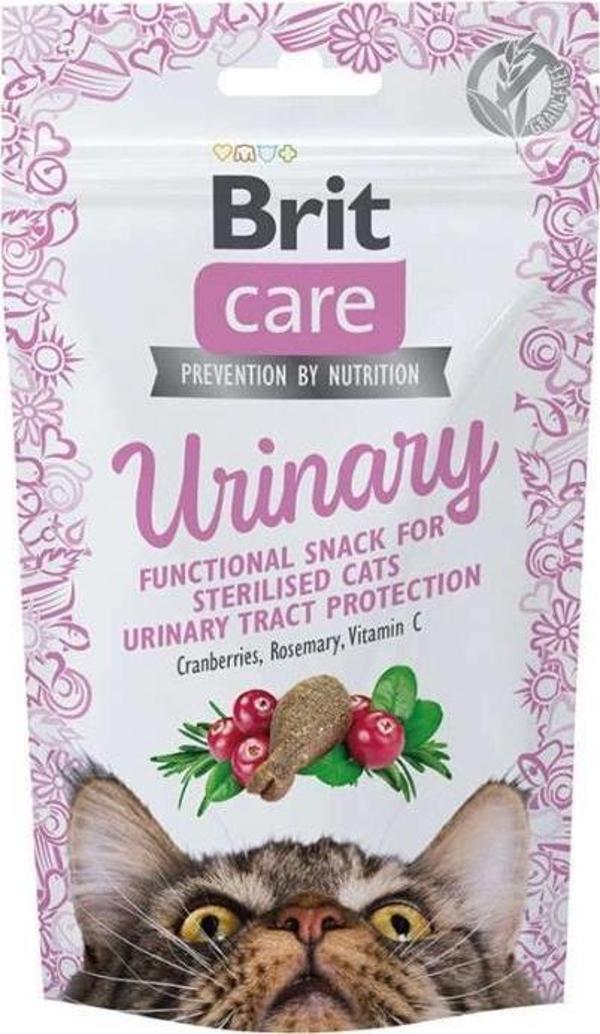 Brit Care Snack Urinary İdrar Sağlığı Destekleyici Kedi Ödül Maması 50gr - Image 1