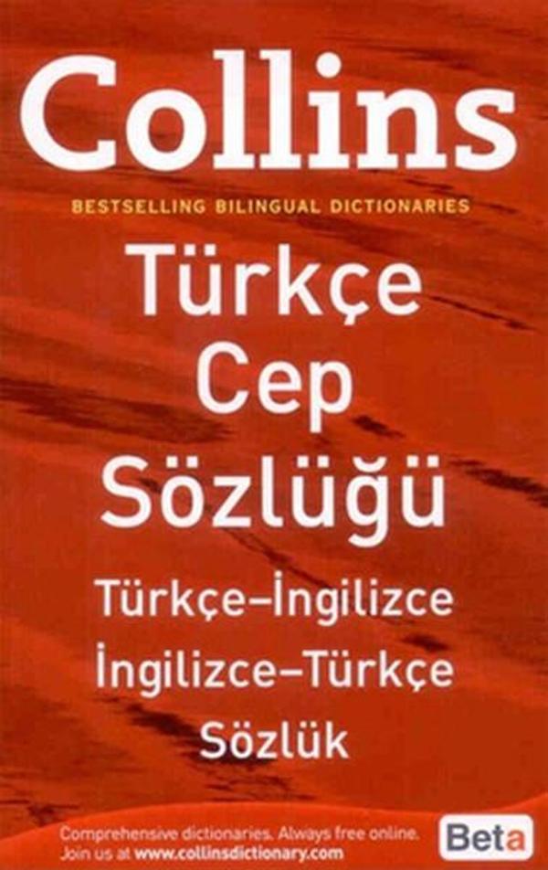 Collins Türkçe Cep Sözlüğü Türkçe - İngilizce İngilizce - Türkçe - Beta Yayınları - Image 1