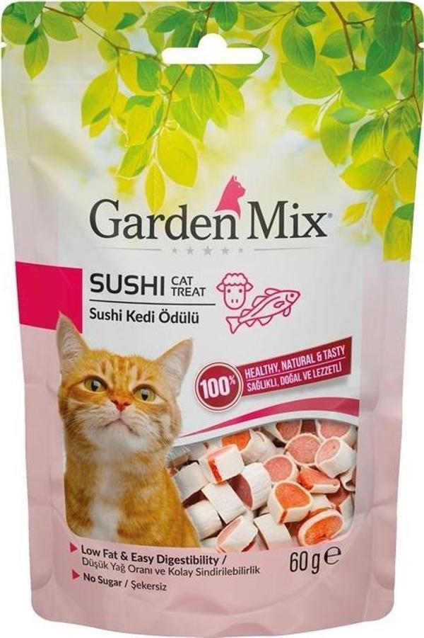Garden Mix Kuzulu Sushi Kedi Ödülü 60 Gr - Image 1