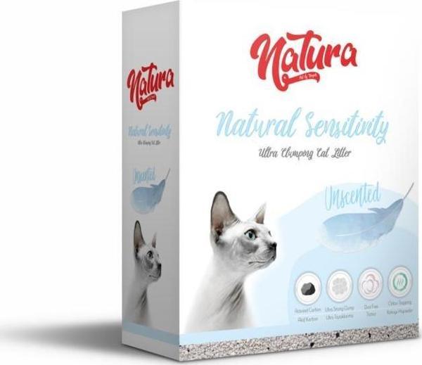 Natural Sensitivity Kokusuz Bentonit Kedi Kumu 10 Lt - Image 1