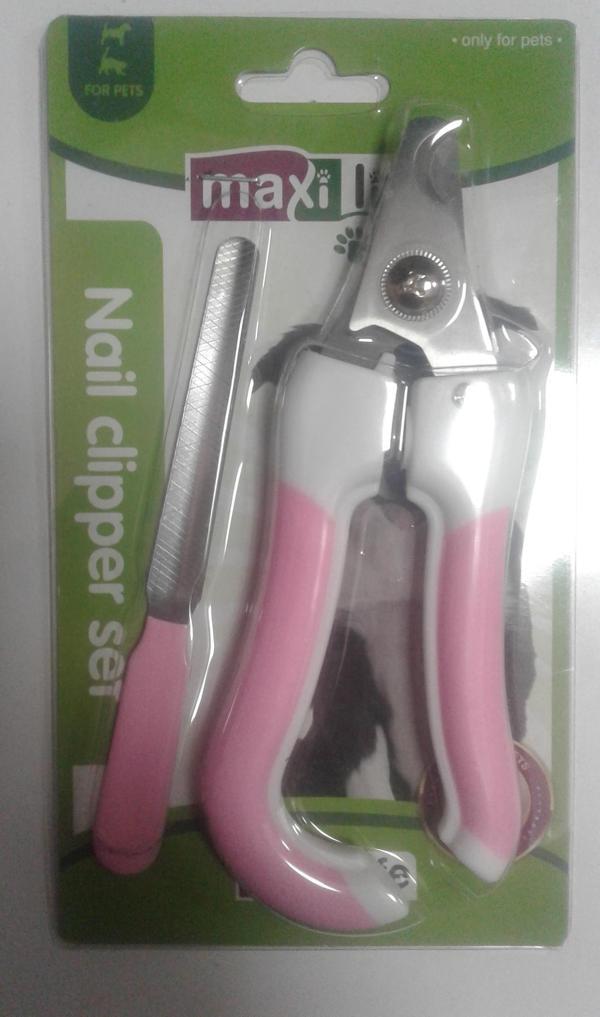 Maxi Life Kedi Köpek Tırnak Makası Törpü Set 16,5 cm - Image 1