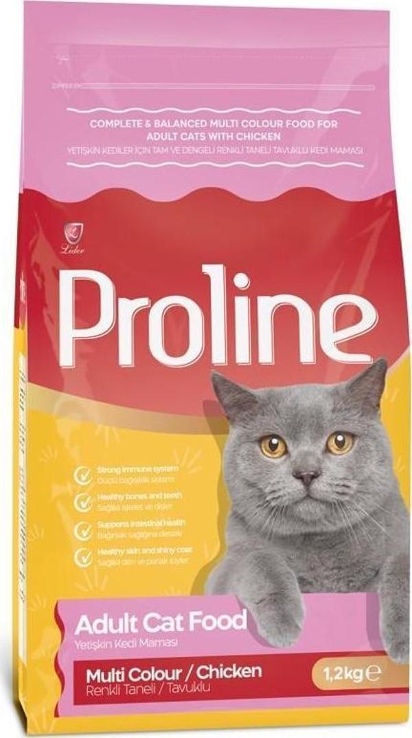 Proline Renkli Gurme Kedi Maması 1,2 Kg - Image 1