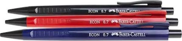Faber-Castell Econ 0.7mm Plastik Mekanik Kurşun Kalem Klasik Renkler - 1 Adet - Image 1
