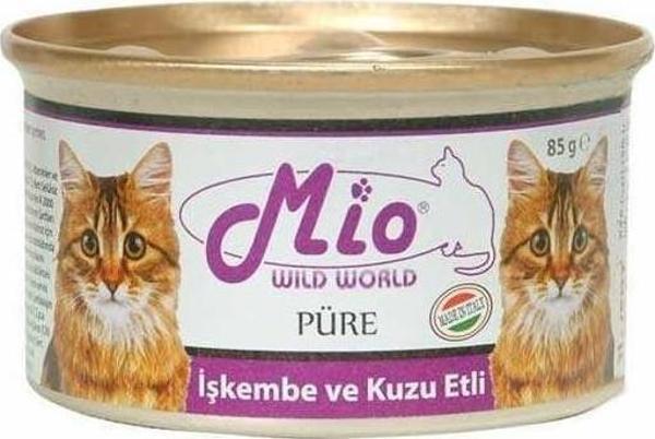 Mio İşkembe ve Kuzulu Yetişkin Kedi Konservesi 85 Gr - Image 1