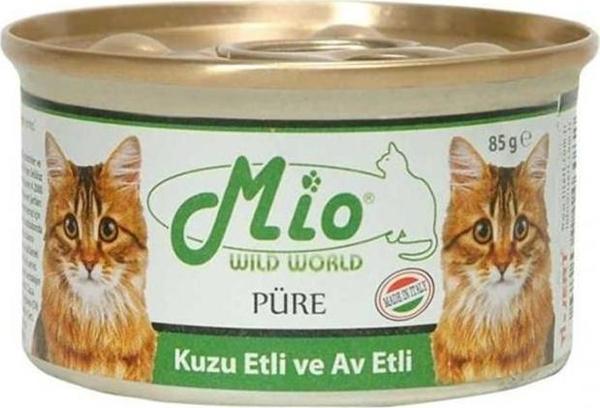 Mio Kuzu Ve Av Etli Kedi Konservesi 85 Gr - Image 1