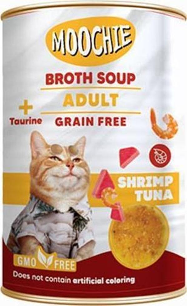 Moochie Et Suyu Karides Ton Balıklı Kedi Çorbası 135 Ml - Image 1