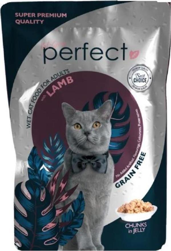 Perfect Pauch Lamb Kuzulu Kedi Konservesi 85 Gr - Image 1