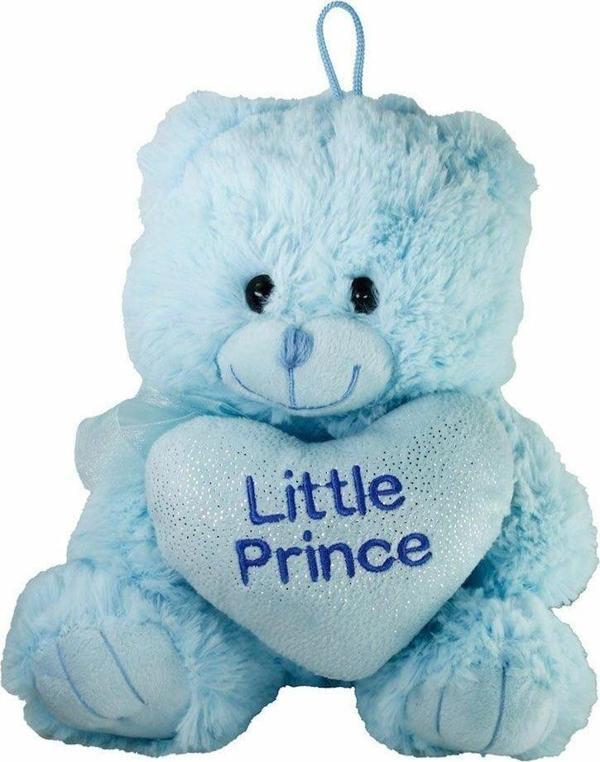 PABA501532-25 Peluş Kalpli Ayı 25 cm -Vardem - Image 1