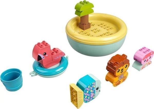10966  - Banyo Zamanı Eğlencesi: Yüzen Hayvan Adası 20 parça +1,5 yaş - Image 1
