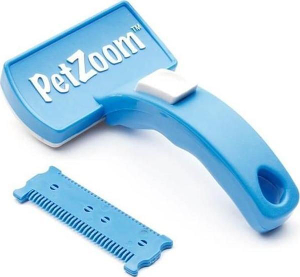 Petzoom Basmalı Kedi Köpek Tarağı Jiletli Tıraş Aparatlı - Image 1