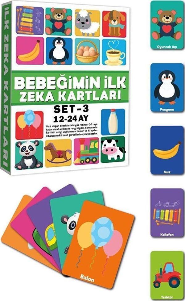 2212 EĞİTİCİ KARTLAR 12-24 AY ZEKA KARTLARI - Image 1