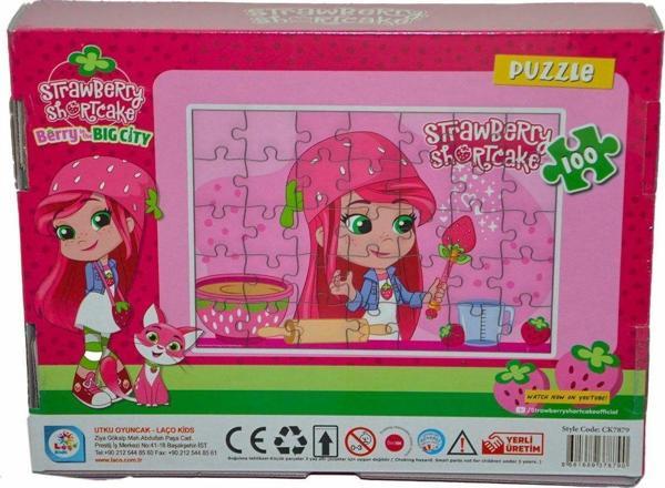 CK7879 ÇİLEK KIZ 100 Parça Kutu Puzzle-Utku - Image 1