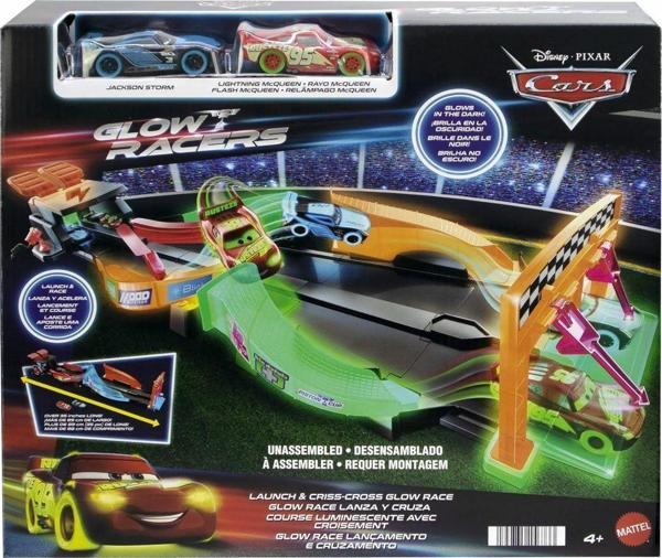 HPD80 Cars Karanlıkta Parlayan Yarışçılar Pist Seti - Image 1