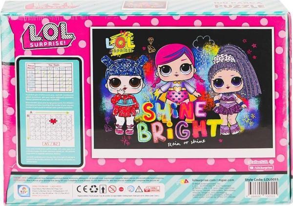 LOL0055 LOL 100 Parça Puzzle -Laçokids - Image 1
