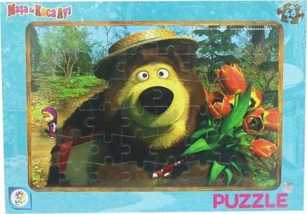 MS7538 MASHA KOCA AYI 48 PCS FRAME - Image 1