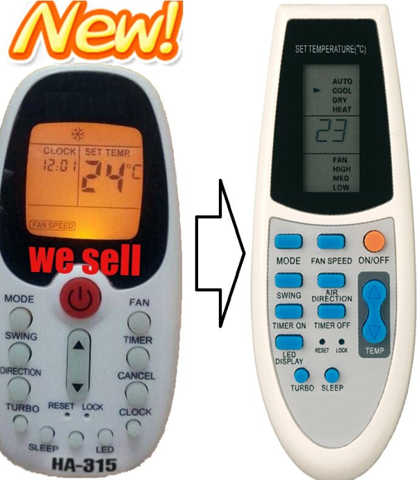 Midea R06-BGE Klima Kumandası – Eşdeğer - Image 1