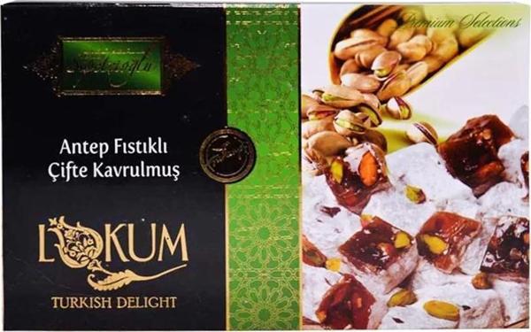 Antep Fıstıklı Çifte Kavrulmuş Lokum 300G - Image 1