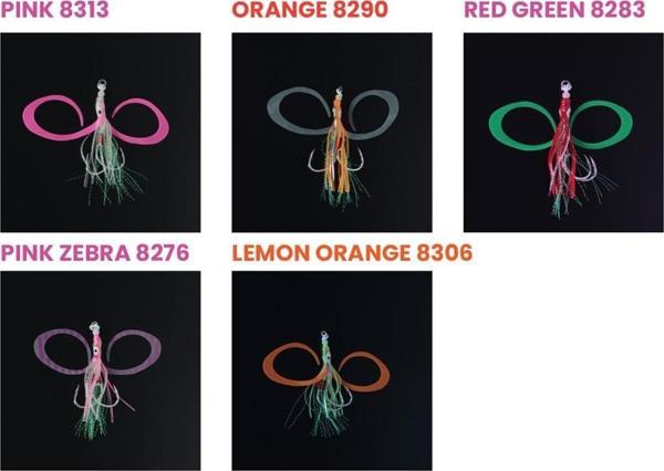 Seabor Squid SBR03C 2-0 Assist İğne Pink Zebra - Image 1