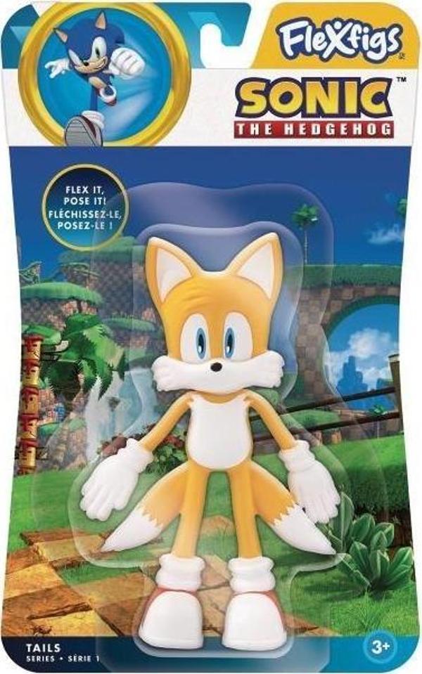 Orijinal Flexfigs Sonic The Hedgehog Tails Oyuncakları Figürleri 10cm - Image 1