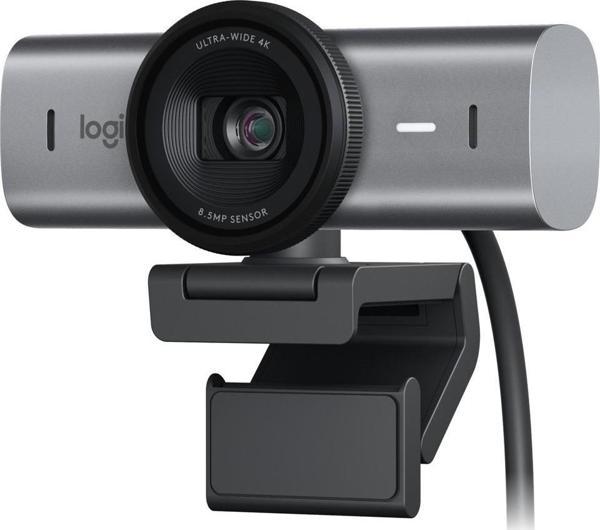 LOGİTECH MX Brio Ultra HD 4K 1080p Mikrofonlu Webcam Siyah (960-001549) - Image 1